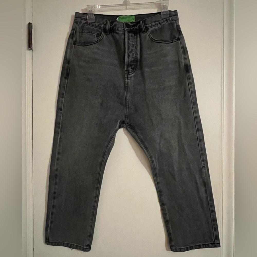 Sandrine Rose Virgin Label Jeans - Size 27, Gray Denim | Minimalist
